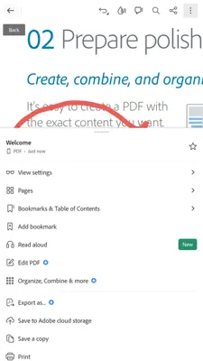 Adobe Acrobat Reader android App screenshot 9